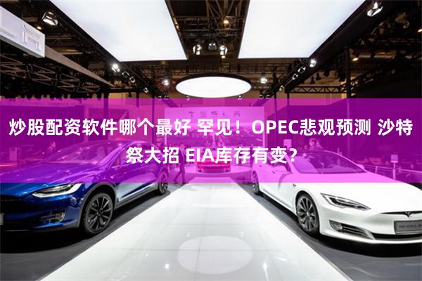 炒股配资软件哪个最好 罕见！OPEC悲观预测 沙特祭大招 EIA库存有变？