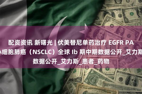 配资资讯 新曙光 | 伏美替尼单药治疗 EGFR PACC 突变非小细胞肺癌（NSCLC）全球 Ib 期中期数据公开_艾力斯_患者_药物